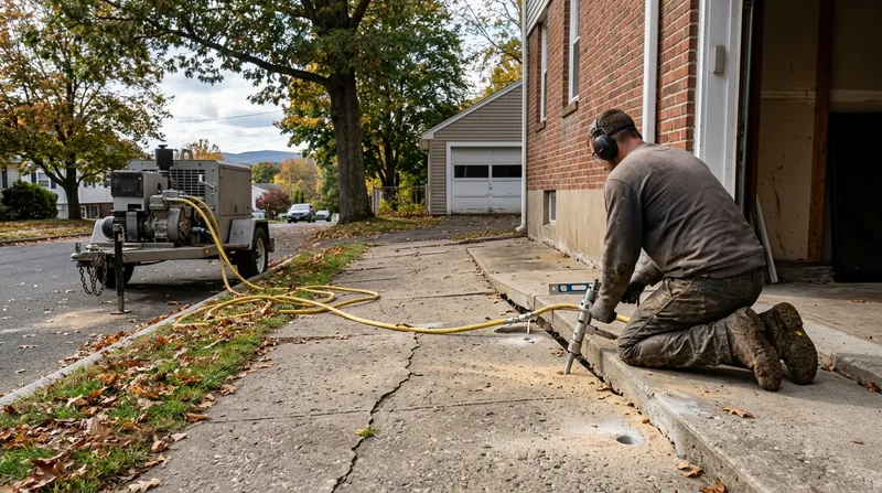 Concrete Leveling & Slab Lifting Springfield